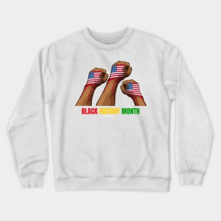 black history month Crewneck Sweatshirt